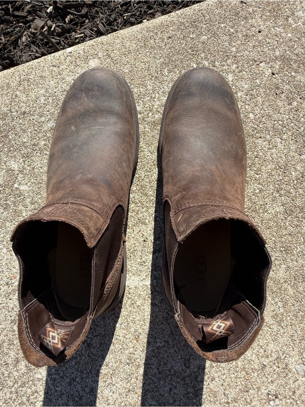 UGG Men's Brown Chukka Boots